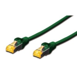 Digitus S-FTP CAT6A Patch Lead - 10M Green Digitus S-FTP CAT6A Patch Lead - 10M Green