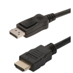 Digitus DisplayPort Source (M) to HDMI Display (M) 2m Monitor Cable Digitus DisplayPort Source (M) to HDMI Display (M) 2m Monitor Cable