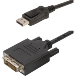 Digitus DisplayPort (M) to DVI-D (M) 2m Monitor Cable Digitus DisplayPort (M) to DVI-D (M) 2m Monitor Cable
