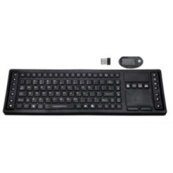Inputel SK310-WL Silicon IP68 2.4GHz Keyboard + Trackpad - USB Inputel SK310-WL Silicon IP68 2.4GHz Keyboard + Trackpad - USB