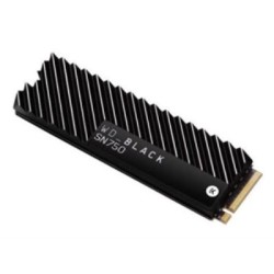 WD Black SN750 M.2 2280 PCIe 3D NAND SSD 500GB with Heatsink