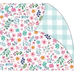WRAP FOLDED COTTAGE FLORAL
