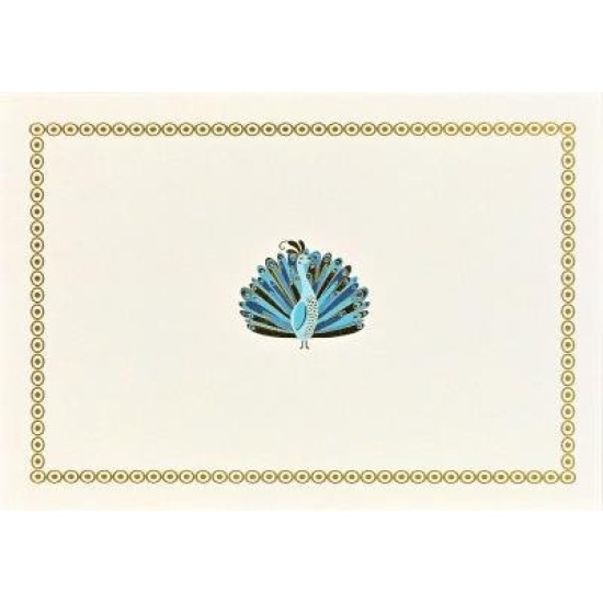 Peter Pauper Press Notecards: Peacock