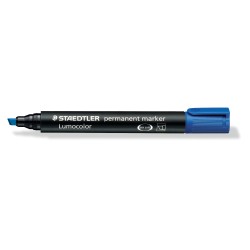 permanent marker chisel point - blue permanent marker chisel point - blue