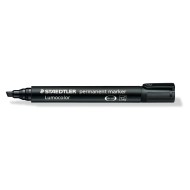 permanent marker chisel point - black