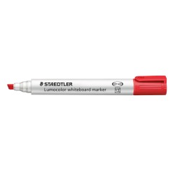 whiteboard marker chisel point - red