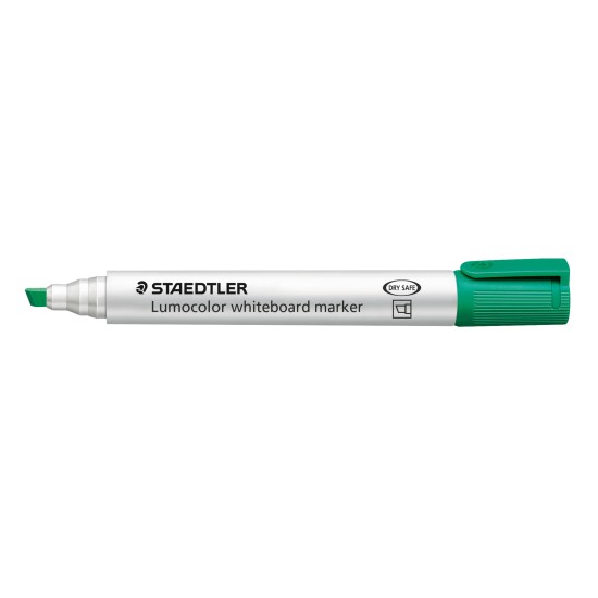 whiteboard marker chisel point - green