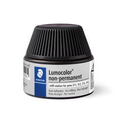 Lumocolor® refill pot non permanent - black Lumocolor® refill pot non permanent - black