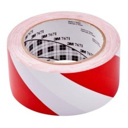 3M Vinyl Tape 767 50mm x 33m Red/White 3M Vinyl Tape 767 50mm x 33m Red/White