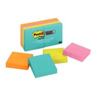 Post-it Super Sticky Notes 622-8SSMIA 48x48mm Supernova (Miami), Pack of 8