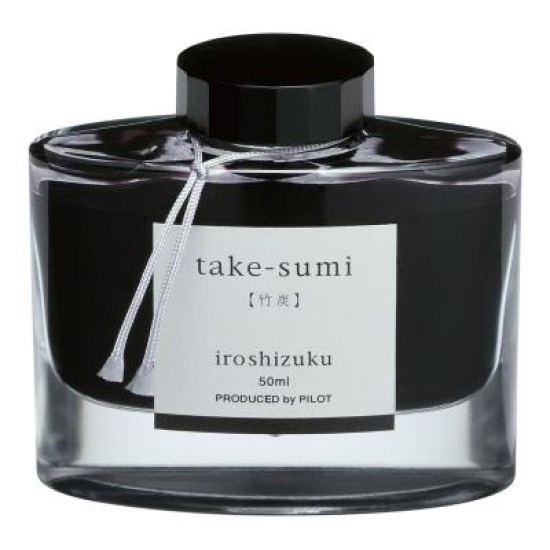 Pilot Iroshizuku Ink 50ml Bamboo Charcoal Take-sumi (INK-50-TAK-INT)