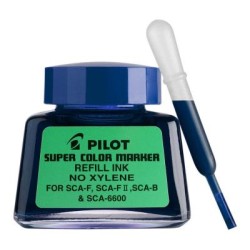 Pilot Super Colour Permanent Marker Refill Blue 30ml (SCA-RF-L) Pilot Super Colour Permanent Marker Refill Blue 30ml (SCA-RF-L)
