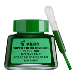 Pilot Super Colour Permanent Marker Refill Green 30ml (SCA-RF-G) Pilot Super Colour Permanent Marker Refill Green 30ml (SCA-RF-G)