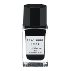 Pilot Iroshizuku Ink 15ml Bamboo Charcoal Take-sumi (INK-15N-TAK)