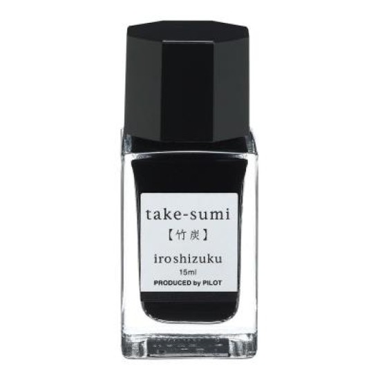 Pilot Iroshizuku Ink 15ml Bamboo Charcoal Take-sumi (INK-15N-TAK)