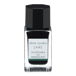 Pilot Iroshizuku Ink 15ml Forest Green Shin-ryoku (INK-15-SHR)