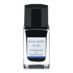 Pilot Iroshizuku Ink 15ml Deep Cerulean Blue Kon-peki (INK-15N-KO)
