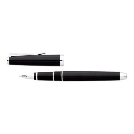 Pilot Falcon Metal Silver Trim Fountain Pen Fine (FE25SR-B-SF-NT)