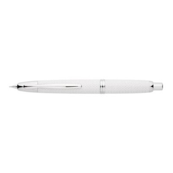 Pilot Capless Splash White Fountain Pen Medium (FC-1500RRRK-M-W)