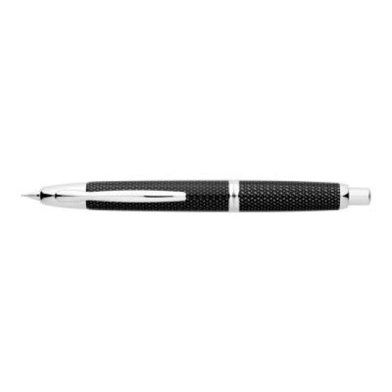 Pilot Capless Splash Black Fountain Pen Fine (FC-1500RRRK-F-B)
