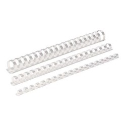 Fellowes Plastic Binding Coils 25mm White, Pack of 50 Fellowes Plastic Binding Coils 25mm White, Pack of 50