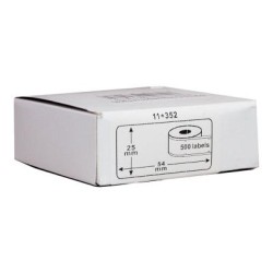Okin Compatible Dymo LW Labels 54x25mm 500 Roll