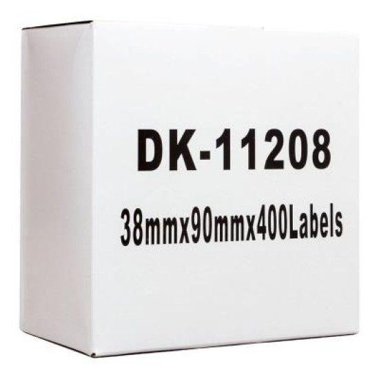 Okin Compatible Brother DK Labels 38x90mm 400 Roll