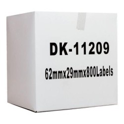 Okin Compatible Brother DK Labels 29x62mm 800 Roll