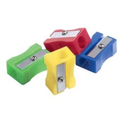 Icon Pencil Sharpener Plastic 1 hole Icon Pencil Sharpener Plastic 1 hole