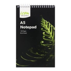 Okin Spiral Notepad 127x204mm Soft Cover 100 pg