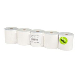 Okin Carbonless 2 Ply Paper Roll 76x76mm, Pack of 5
