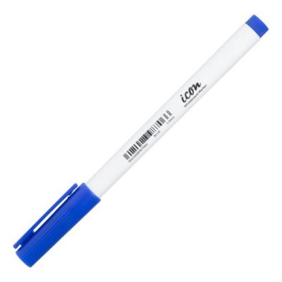 Icon Whiteboard Marker Slim Barrel Fine Tip Blue
