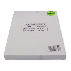Okin Laminating Pouches A5 Gloss 80mic, Pack of 100