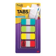 Post-it Tabs 676-ALYR 15x38mm Bright, Pack of 4 Post-it Tabs 676-ALYR 15x38mm Bright, Pack of 4