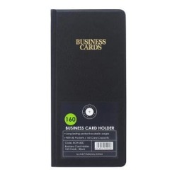 OSC Business Card Holder Black 160 cards OSC Business Card Holder Black 160 cards