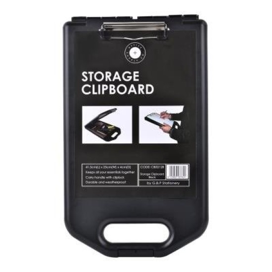 Okin Storage Clipboard A4 Black