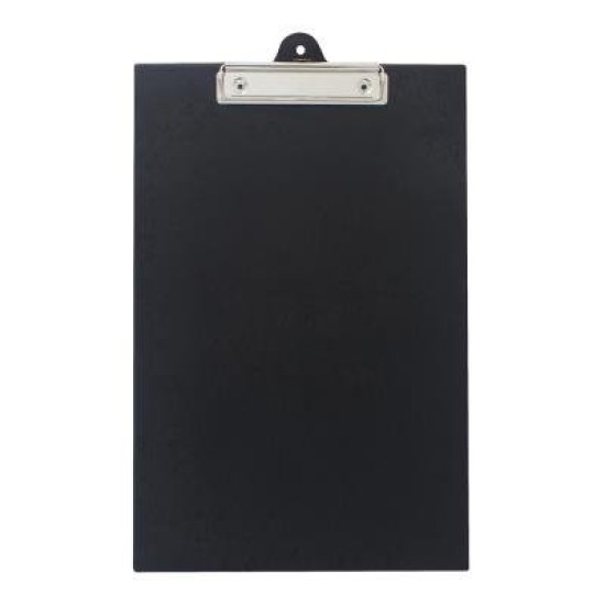 Okin Clipboard PVC Single FC Black