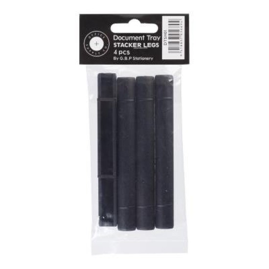 OSC Document Tray Stackers Plastic, Pack of 4