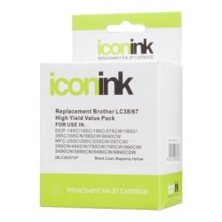 Icon Compatible Brother LC38 LC67 BCMY Ink Value Pack