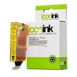 Icon Compatible Canon BCI3 BCI6 Yellow Ink Cartridge Icon Compatible Canon BCI3 BCI6 Yellow Ink Cartridge
