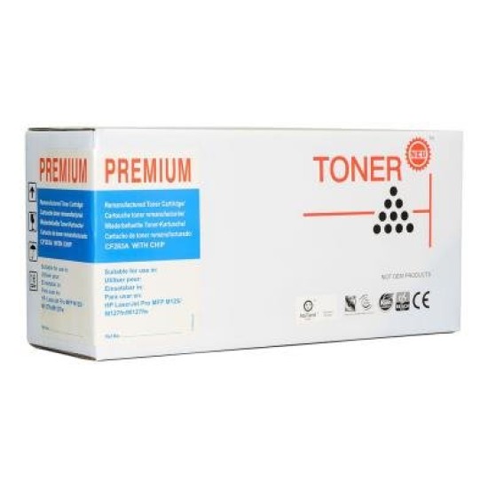 Icon Compatible HP CF283A Black Toner Cartridge