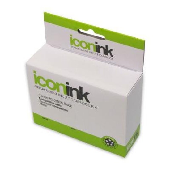Icon Compatible Canon CLI521 Black Ink Cartridge