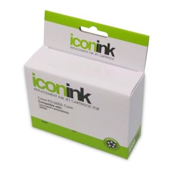 Icon Compatible Canon PGI2600XL Cyan Ink Cartridge