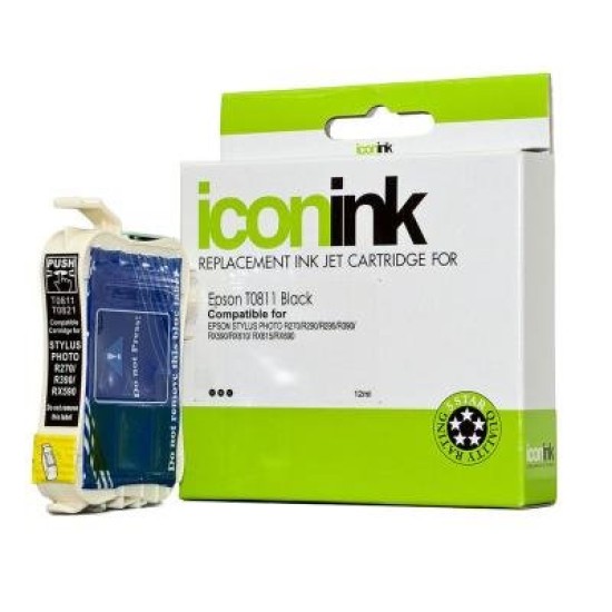 Icon Compatible Epson 81N Black Ink Cartridge