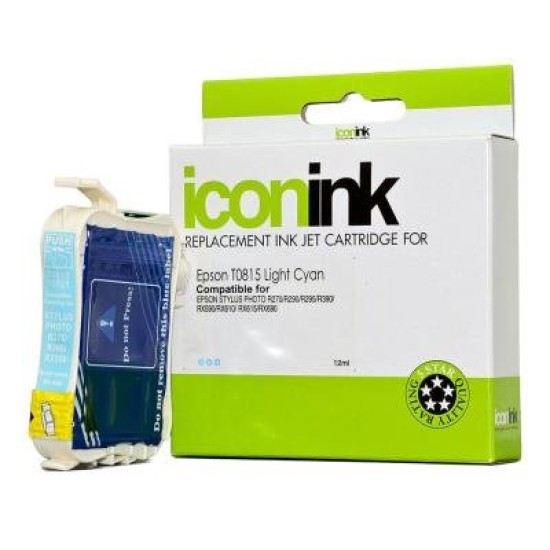 Icon Compatible Epson 81N Light Cyan Ink Cartridge