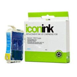 Icon Compatible Epson 103 Cyan Ink Cartridge Icon Compatible Epson 103 Cyan Ink Cartridge