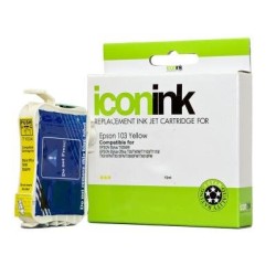 Icon Compatible Epson 103 Yellow Ink Cartridge Icon Compatible Epson 103 Yellow Ink Cartridge