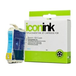 Icon Compatible Epson 133 Cyan Ink Cartridge Icon Compatible Epson 133 Cyan Ink Cartridge