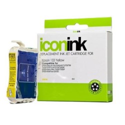 Icon Compatible Epson 133 Yellow Ink Cartridge Icon Compatible Epson 133 Yellow Ink Cartridge
