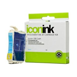 Icon Compatible Epson 138 Cyan Ink Cartridge